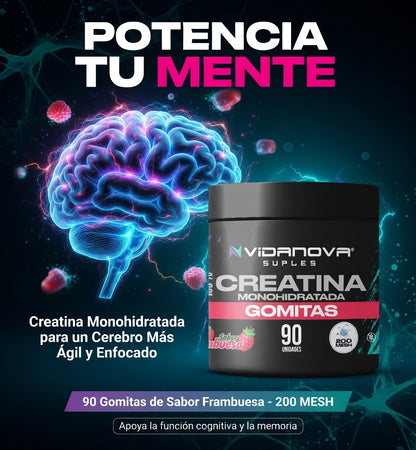 GOMITAS CREATINA - 90 UNIDADES