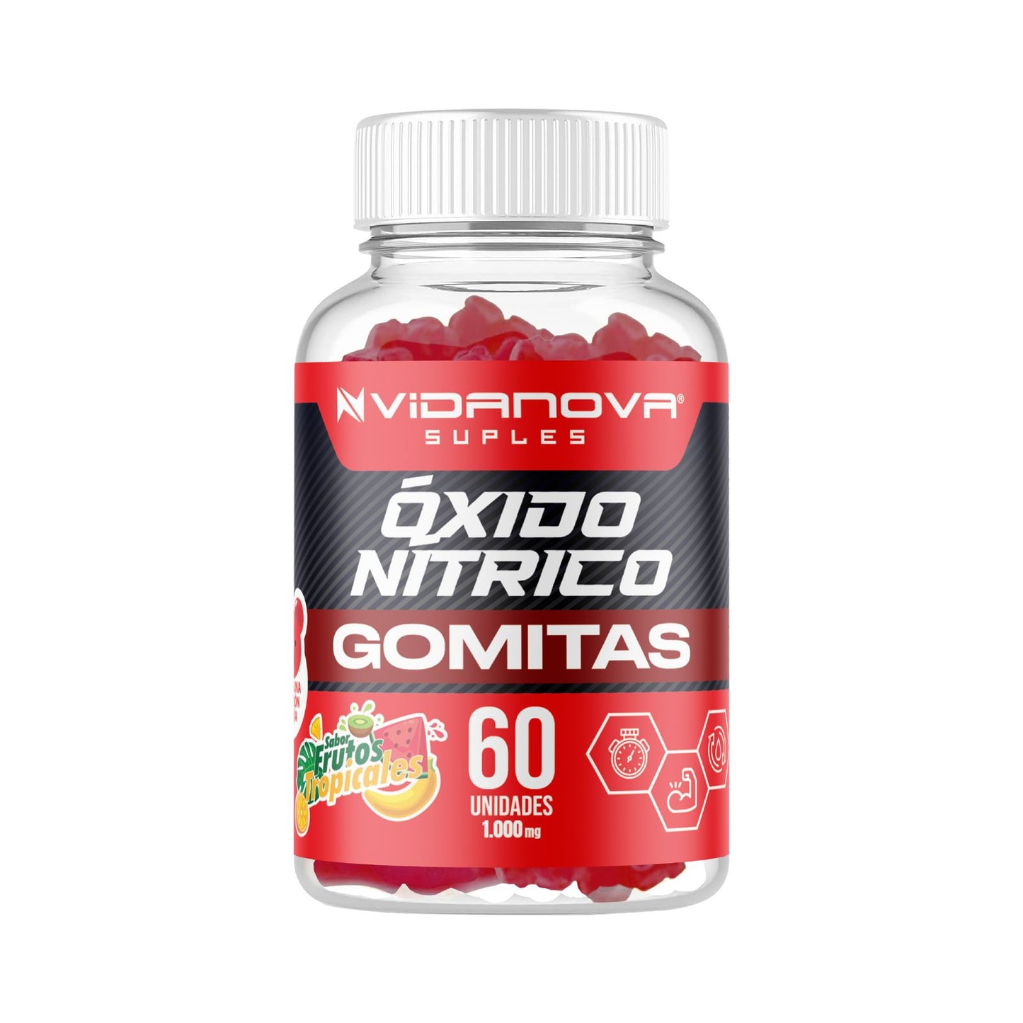 OXIDO NITRICO GOMITAS (60) 1000mg