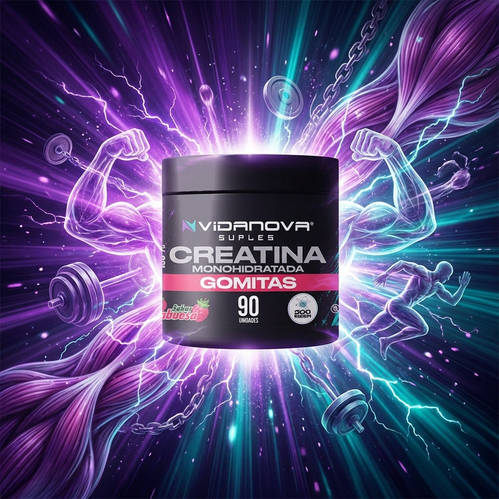 GOMITAS CREATINA - 90 UNIDADES